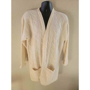 Vintage Adele Joyce lamb and angora wrap sweater size large